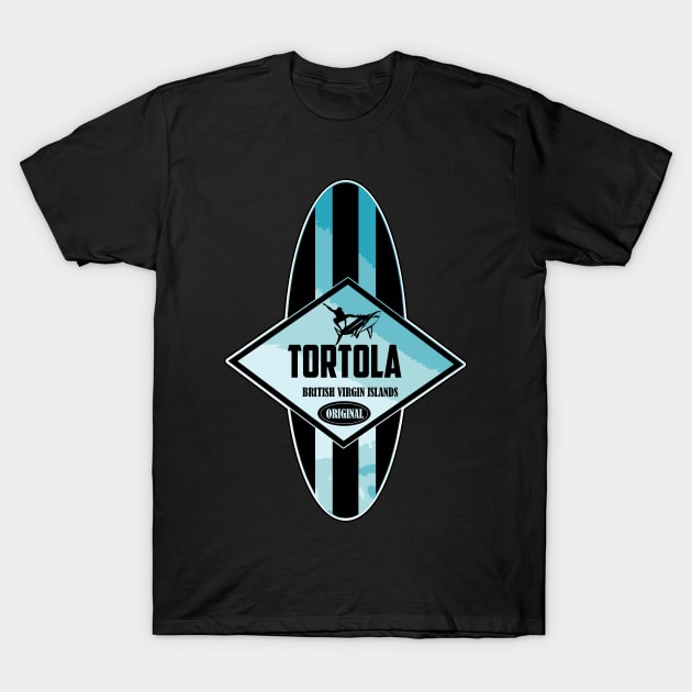 Tortola Original T-Shirt by dejava